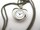 Montre pendentif coeur argent