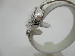 Montre LIP dame argent ovale