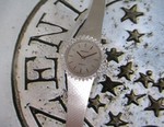 Montre ZENITH or et diamants