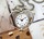 Montre pendentif coeur argent