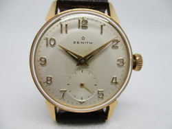 Montre ZENITH plaque or