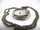 Montre pendentif coeur argent